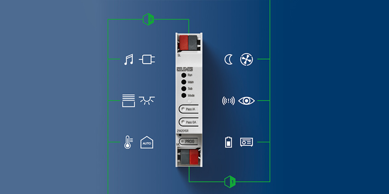 KNX Bereichs- und Linienkoppler bei Elektrotechnik Minch in Riedenburg